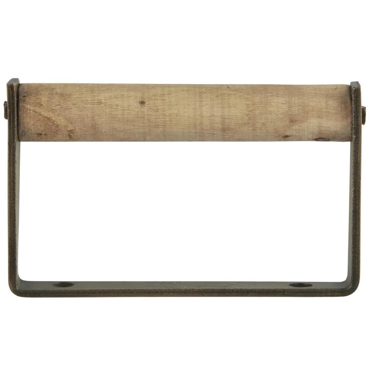 Toilettenrollenhalter ALTUM – Bronze & Akazienholz